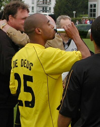 Auch Dedes Bruder Leandro gehörte zum Kader der Aufstiegsmannschaft.