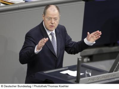 Peer Steinbrück - Copyright(c) Deutscher Bundestag-Photothek-Thomas Koehler