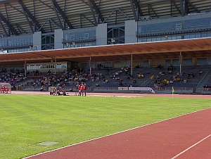 Haupttribüne der Roten Erde